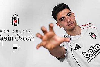 Yasin Özcan, Beşiktaş formasıyla yeni sözleşme imzaladı.