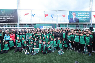 Kocaelispor'un genç futbolcuları, "Kendi Şehrinin Çocukları" dönemi kapsamında sahada buluştu.