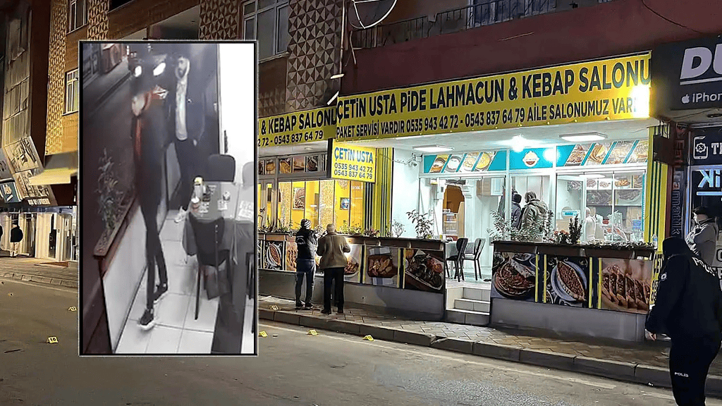 Gebze'de kebap salonuna saldıran kişiler tutuklandı, saldırı anı güvenlik kameralarına yansıdı.