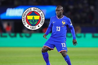 N'Golo Kante Fenerbahçe'ye transfer oldu, 2,5 yıllık sözleşme imzaladı.
