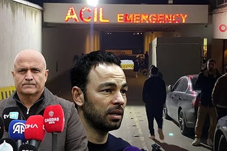 Başkan Recep Durul ve Selçuk İnan hastaneye acil olarak gitti.