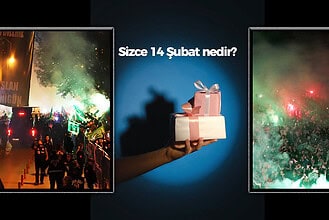 Kocaelispor'un 14 Şubat Sevgililer Günü mesajı ve kutlamaları.