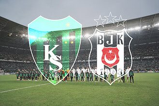 Kocaelispor ve Beşiktaş takımlarının muhtemel kadroları sahada hazır.