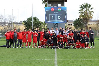 U17 milli futbol takımı Hindistan'ı 1-0 mağlup ederek önemli bir galibiyet elde etti.