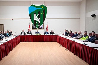 Kocaelispor-Beşiktaş maçı güvenlik tedbirleri toplantısı gerçekleşti.