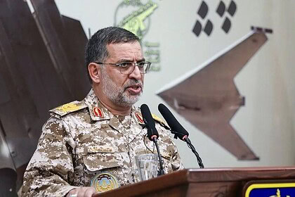 İran Devrim Muhafızları Sözcüsü Tuğgeneral Ali Muhammed Naeini'nin öldürülmesi haberi.