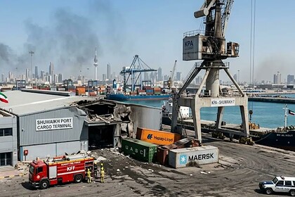 İran'dan Kuveyt'teki Mubarek el-Kebir Limanı'na insansız hava aracı saldırısı gerçekleşti.