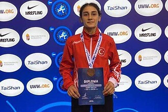 U23 Avrupa Güreş Şampiyonası’nda Şevval Çayır bronz madalya kazandı.