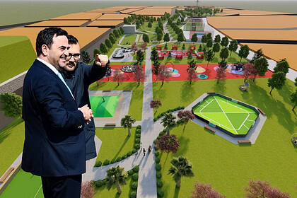 Yeşilyurt Millet Bahçesi’nde sona doğru ilerleyen park ve yeşil alanlar, Başiskele Yeşilyurt'ta yeni.