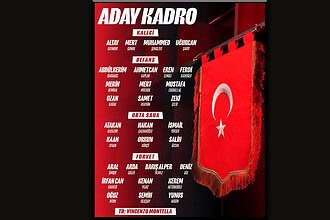 Milli Takım aday kadrosu açıklandı, 2026 Dünya Kupası için play-off heyecanı başladı.