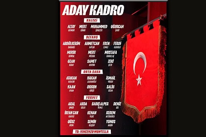 Milli Takım aday kadrosu açıklandı, 2026 Dünya Kupası için play-off heyecanı başladı.
