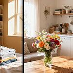 Bahar temizliği yaparken evinizi 1 günde düzenlemenin püf noktaları ve pratik çözümler.