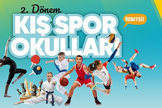 Başiskele kış spor okulları 2. dönem kayıtları başladı, çeşitli spor dallarında ücretsiz eğitim fırs.