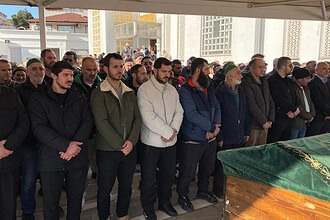 Ahmet Özdemir'in Cenaze Töreni.