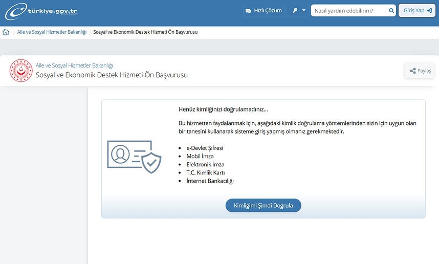 E-Devlet Üzerinden 7200 TL Yardım Başvurusu Nasıl Yapılır? Kimler Faydalanabilir?