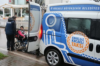 Engelsiz Kocaeli Taksi ile sosyal hayata erişim kolaylaşıyor.