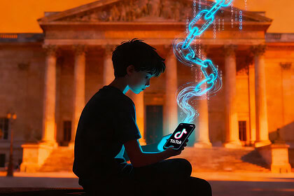 Fransa'da TikTok algoritma incelemesi.