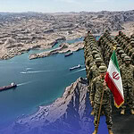 Hürmüz Boğazı'nda İran Devrim Muhafızları askeri, bölgedeki gemi geçişlerini sert şekilde uyarıyor.