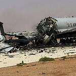 İran'ın Vurduğu E-3 Sentry Uçağının Hasar Görüntüleri Paylaşıldı