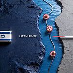 Litani Nehri ve Zahrani Nehri'nin güvenlik bölgesi.