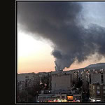 Tahran'da büyük yangın ve dumanlar, bölgedeki gerginlik artıyor.