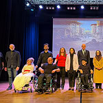 Kocaeli engelsiz sanat gecesi: Tekerlekli sandalyeli dansçılar büyüledi