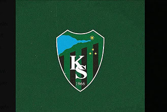 Kocaelispor'un resmi logosu, PFDK cezası ve tribün yasağı ile ilgili haber görseli.