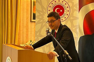 Türk tiyatro etkinliği, Münih Başkonsolosluğu'nda sanat dolu anlar yaşandı.