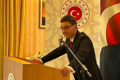 Türk tiyatro etkinliği, Münih Başkonsolosluğu'nda sanat dolu anlar yaşandı.