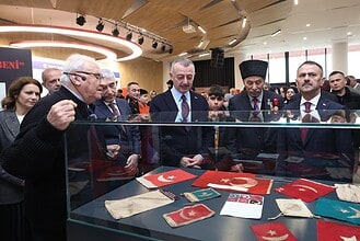 Çanakkale Savaşı sergisi İzmit Millet Bahçesi'nde açıldı, 11 Nisan’a kadar ziyaretçilere açık.