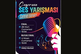 Çayırova ses yarışması final ve büyük final tarihi ve saati.