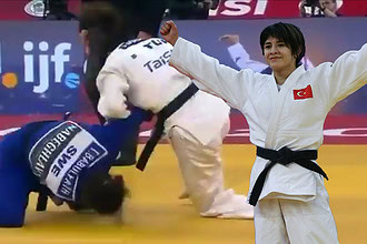 Tuğçe Beder Tiflis Judo Grand Slam’de şampiyon oldu.