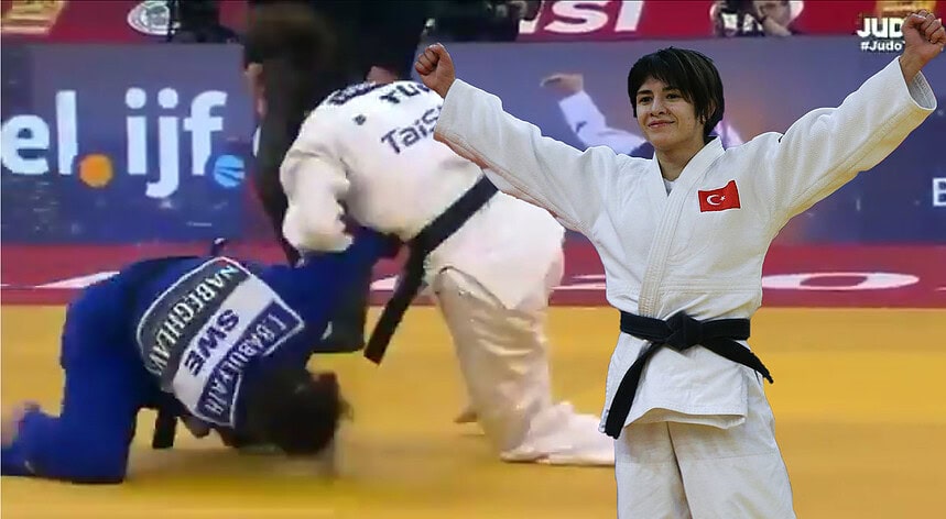 Tuğçe Beder Tiflis Judo Grand Slam’de şampiyon oldu.