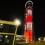 Çanakkale Zaferi'nin 111. yılı anısına Sabiha Gökçen'de görsel şölen ve ışık gösterisi.