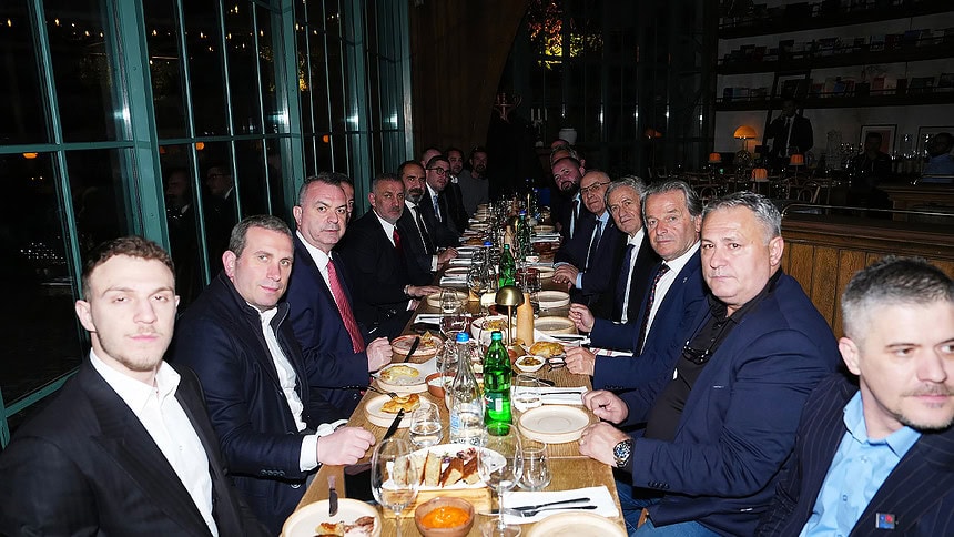 Türkiye Kosova Play-Off Finali Öncesi TFF'den Resmi Yemek