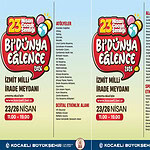 Kocaeli Büyükşehir Belediyesi'nden Dolu Dolu 23 Nisan Festivali!