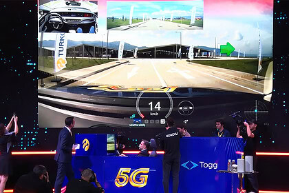 Togg T10F, uzaktan sürüşte test edildi: Turkcell'in 5G Lansmanında Neler Yaşandı?