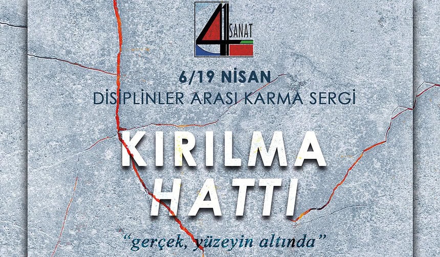 İzmit Cumhuriyet Sanat Galerisi’nde "Kırılma Hattı" Sergisi: 41SANAT’ın 10. Yılına Özel Karma Sergi