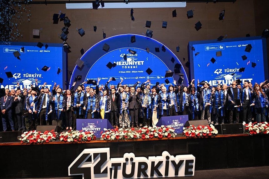 42 Türkiye İlk Mezunlarını Verdi: Bakan Kacır ve Vali Aktaş Bilişim Vadisi'ndeki Törene Katıldı