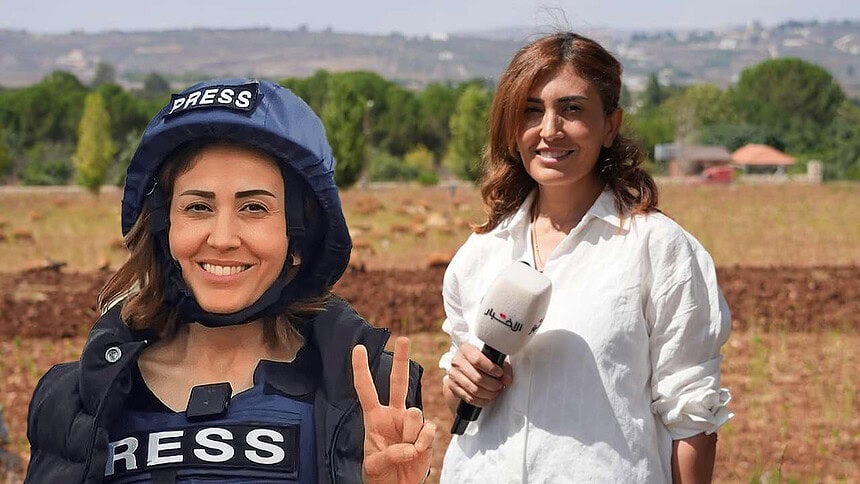 İsrail Lübnan'da Gazetecileri Hedef Aldı: Amal Halil Hayatını Kaybetti!