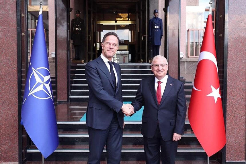 Bakan Güler, NATO Genel Sekreteri Rutte İle Bir Araya Geldi