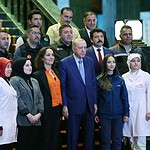 Cumhurbaşkanı Erdoğan, İşçi ve İşveren Temsilcilerini Kabul Etti
