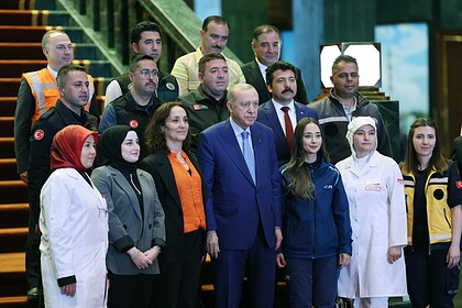 Cumhurbaşkanı Erdoğan, İşçi ve İşveren Temsilcilerini Kabul Etti