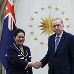 Cumhurbaşkanı Erdoğan, Yeni Zelanda Genel Valisi Kiro'yu kabul etti