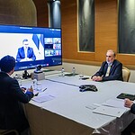 Cumhurbaşkanı Yardımcısı Yılmaz, Hürmüz Boğazı’na İlişkin Çevrim İçi Toplantıya Katıldı