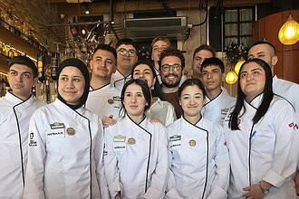 Kocaeli’nin Genç Şefleri Danilo Zanna’nın Mutfağında! Gastro Genç Kazananlarına Unutulmaz Tecrübe