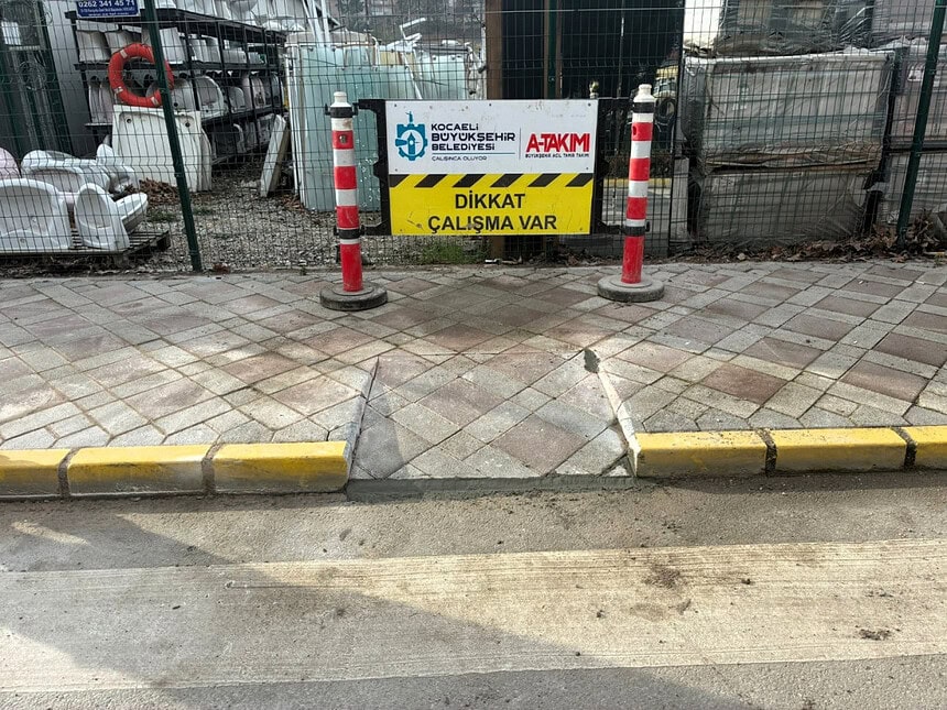 Kocaeli Büyükşehir Belediyesi Gölcük ve Başiskele Yeni Engelli Rampaları Nereye Yapıldı?