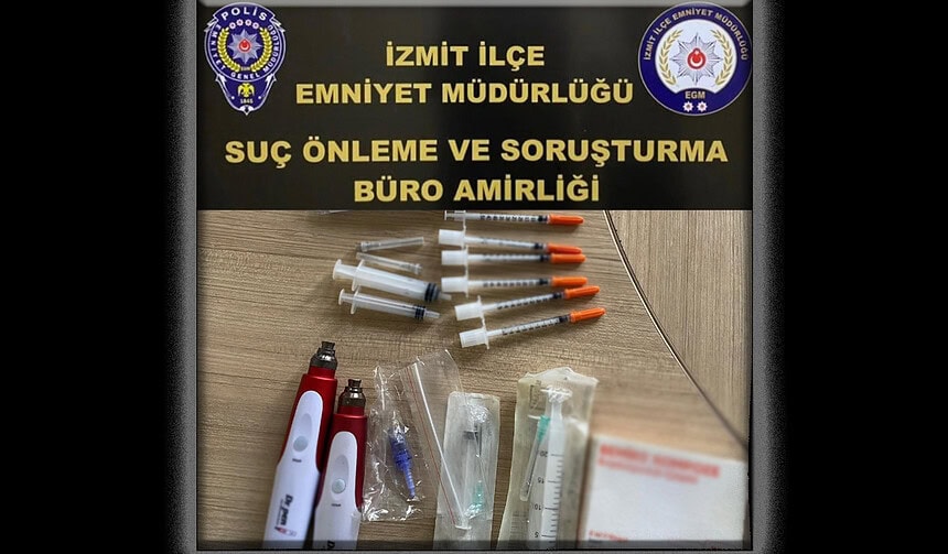 Estetik Değil Suç Merkezi! Kocaeli Polisi İki Ayrı Salona Baskın Düzenledi!