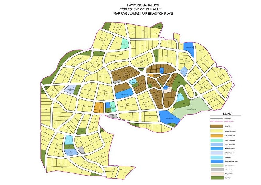 Gebze Hatipler Mahallesi'nde İmar Uygulaması Tamamlandı
