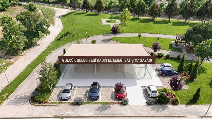 Gölcük’te Kadın El Emeği Satış Mağazası İnşaatı Başladı! 2 Ay İçinde Açılıyor.